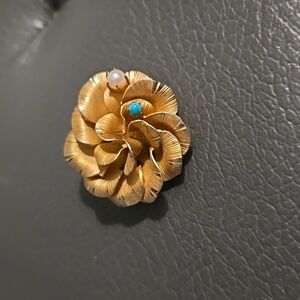 Gold antique Brooch